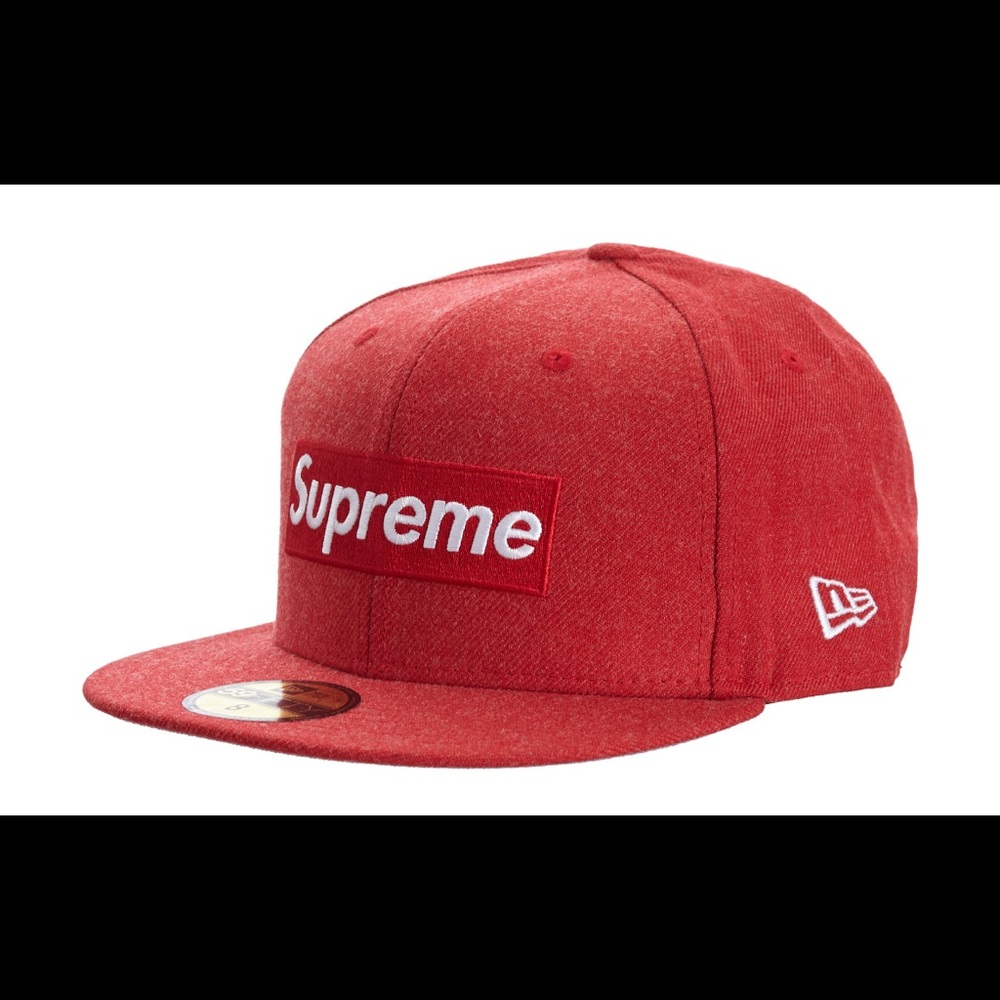 Supreme World Famous Box Logo New Era Hat